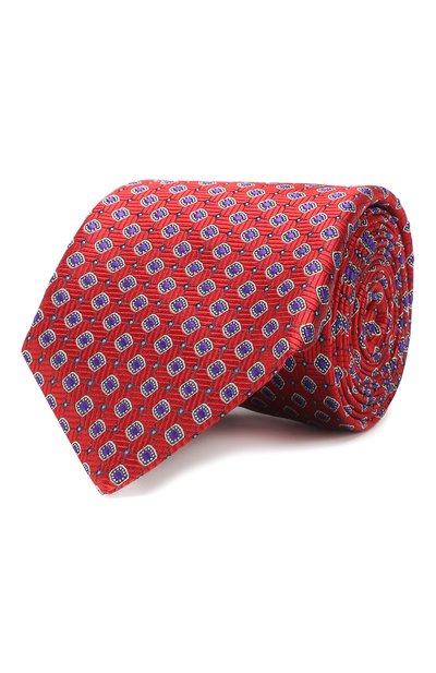 Мужской шелковый галстук CANALI, арт. 18/HJ02024