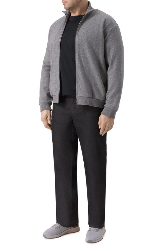 Хлопковая футболка Stefano Ricci MNH6105080/LUXT Чёрный  MNH6105080/LUXT Фото 2