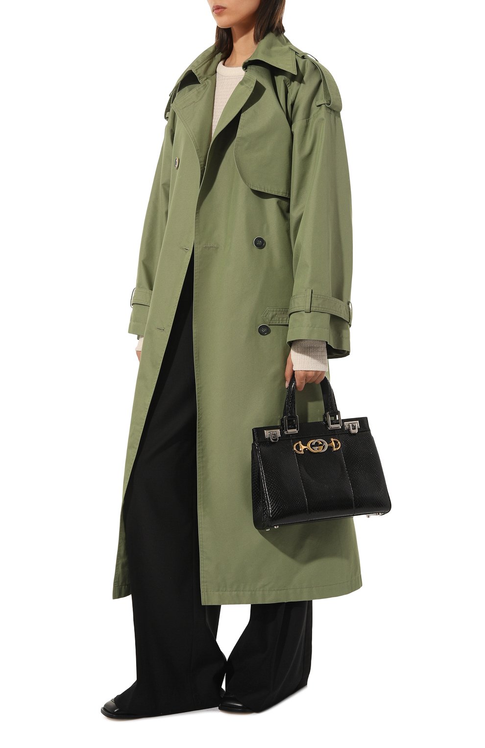 Сумка  zumi medium из кожи питона GUCCI, арт. 569712 LJM0X, фото 7