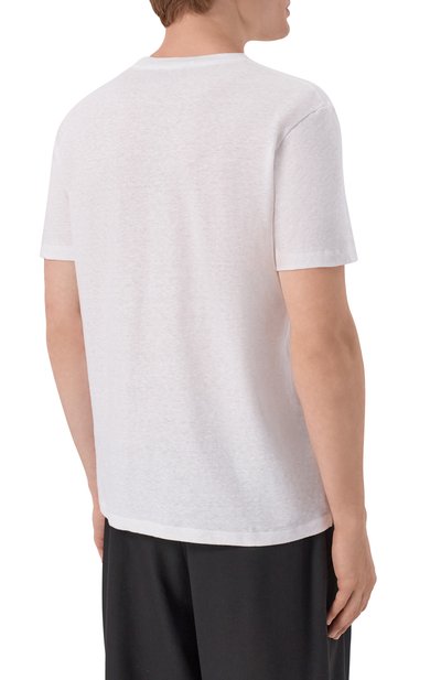 Футболка из хлопка и льна HINNOMINATE, арт. HMABM01505, фото 4