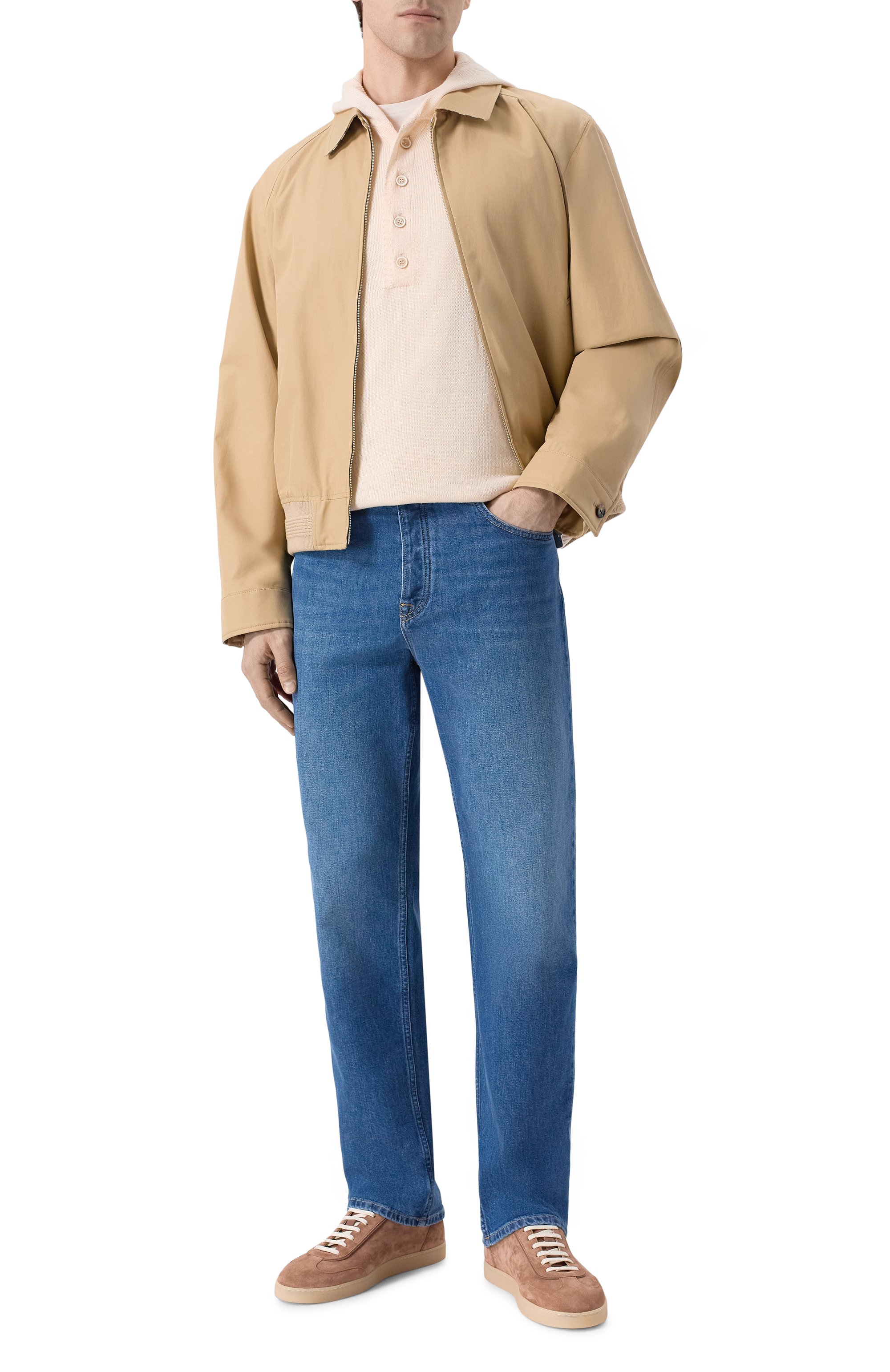 Джемпер изо льна и кашемира MVST светло-бежевого цвета по цене 93700 руб., арт. 25E/X1P/0/A004/7639, фото 2 Джемпер изо льна и кашемира MVST, арт. 25E/X1P/0/A004/7639, фото 2