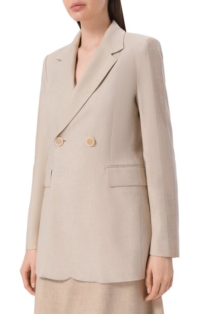 Жакет изо льна и вискозы LORENA ANTONIAZZI, арт. P2638GA13B/5154, фото 3