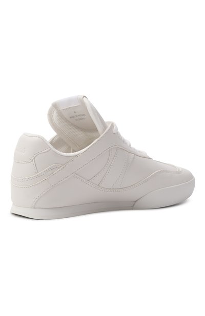 Кожаные кеды chloé kick CHLOÉ молочного цвета по цене 88250 руб., арт. CH25W07IVE, фото 5 Кожаные кеды chloé kick CHLOÉ, арт. CH25W07IVE, фото 5