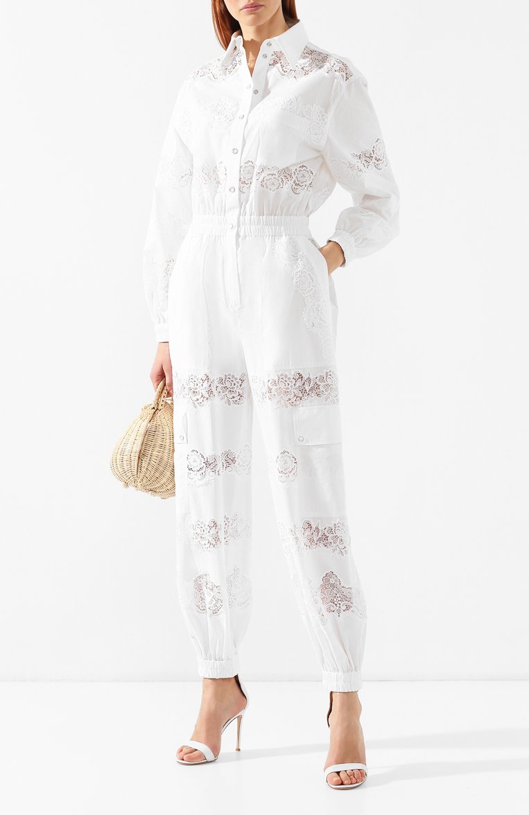 Хлопковый комбинезон DOLCE & GABBANA, арт. F6C3LT/FU5L5, фото 1