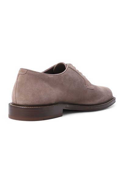 Замшевые дерби BRUNELLO CUCINELLI, арт. MZUPAIT654, фото 4