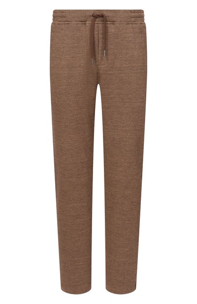 Мужские брюки из хлопка и льна CAPOBIANCO, арт. 20M704.DH00.