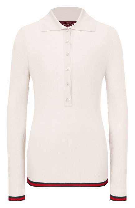 Женский поло из кашемира и шелка GUCCI, арт. 810315/XKD8J