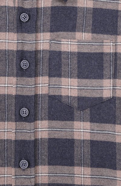 Хлопковая рубашка IL GUFO, арт. A25GCL0010C3165/5-8, фото 3