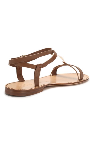 Кожаные сандалии SANTONI, арт. WHRS58541HI1TNC0M40, фото 4