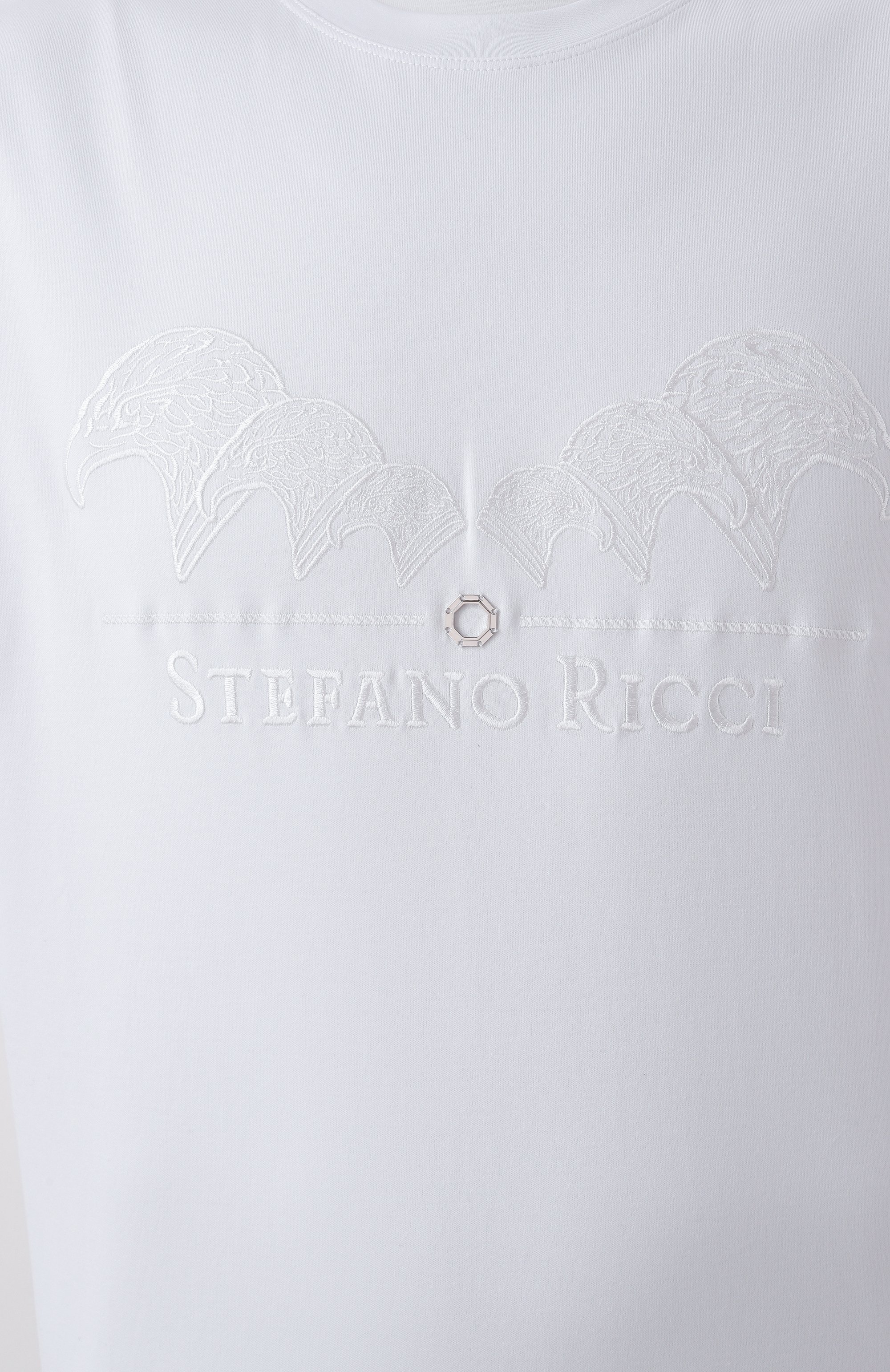 Хлопковая футболка STEFANO RICCI, арт. MNH5103980/LUXT, фото 6