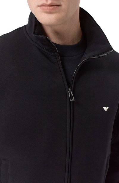 Хлопковая толстовка EMPORIO ARMANI, арт. EM004536/AF10013, фото 5