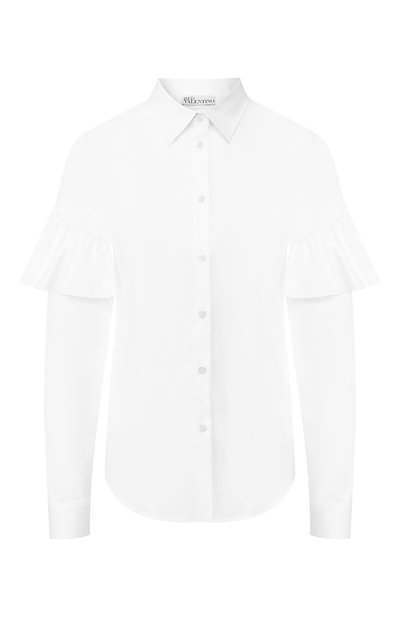 Женская хлопковая рубашка REDVALENTINO, арт. SR0ABB45/0ES