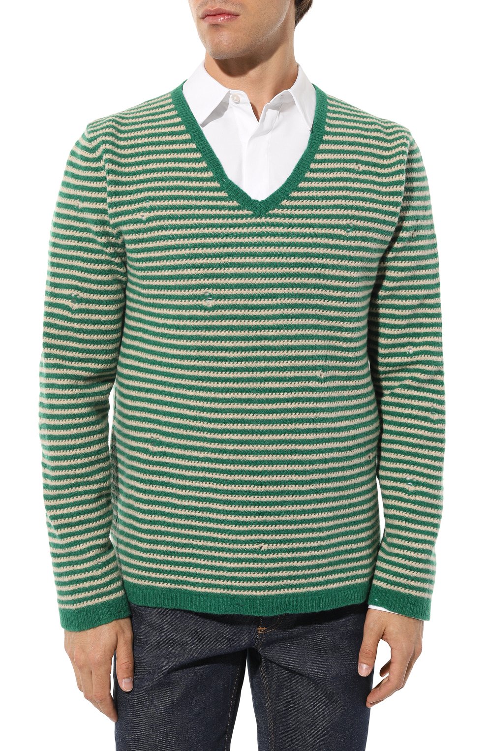 Шерстяной свитер GUCCI, арт. 635757 XKBIW, фото 3