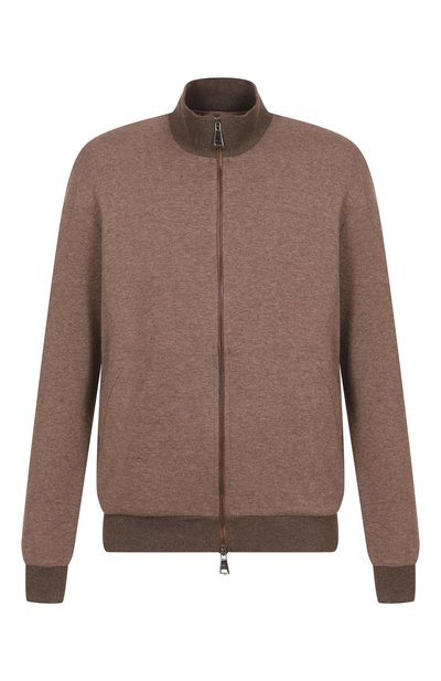 Мужской толстовка из хлопка и кашемира ANDREA CAMPAGNA, арт. ZIP/LB1630