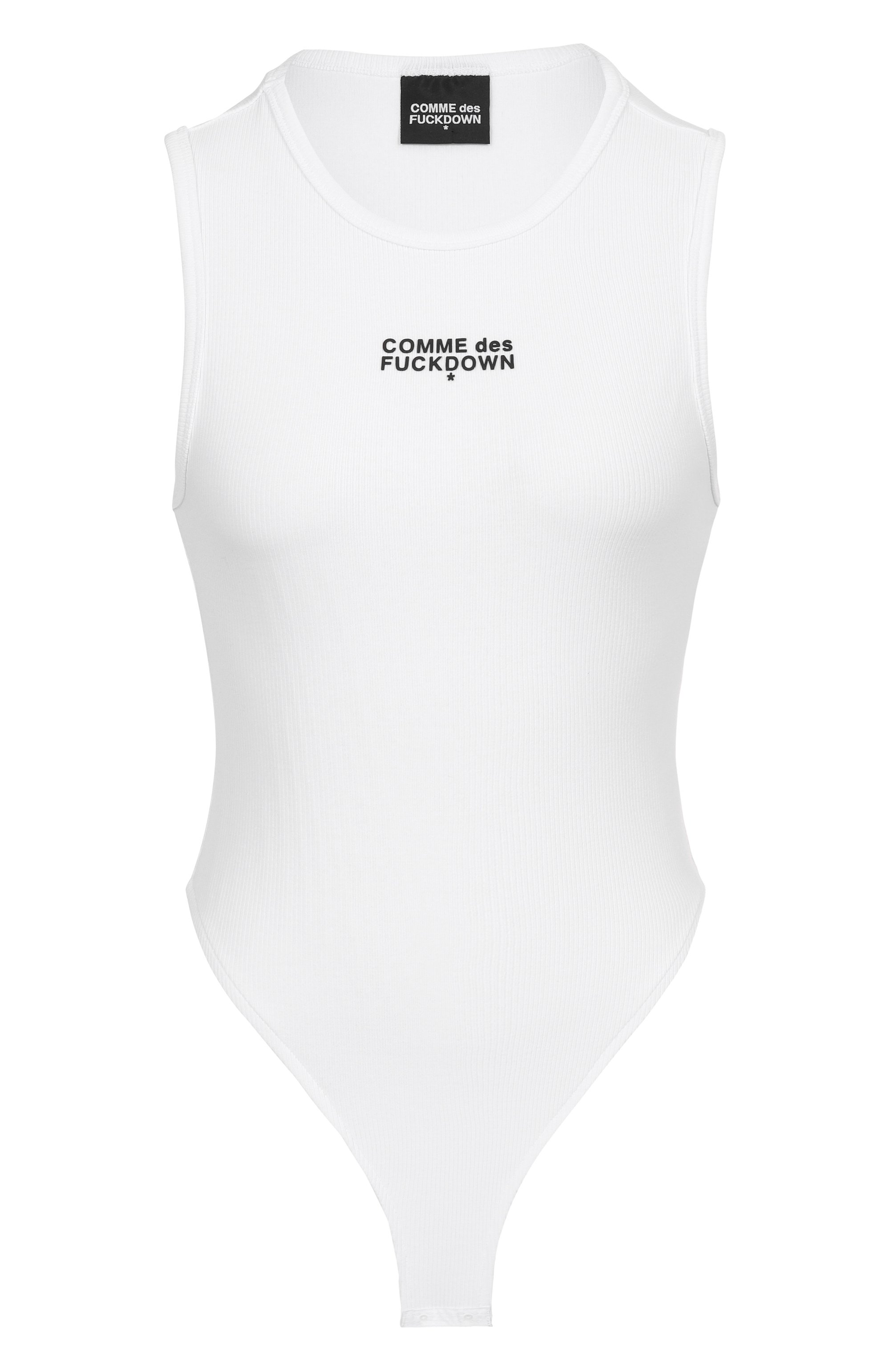 Хлопковое боди COMME DES FUCKDOWN, арт. CFABW01244, фото 1