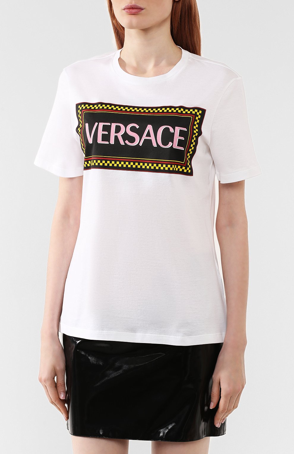 Хлопковая футболка VERSACE, арт. A83045/A201952, фото 3