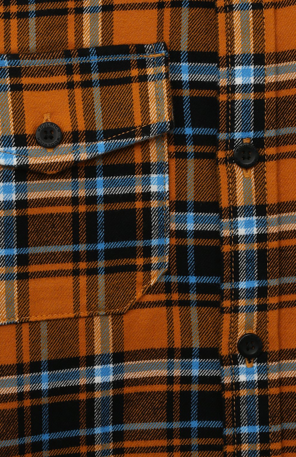 Хлопковая рубашка WOOLRICH, арт. CFWKSI0053MRUT3151, фото 3