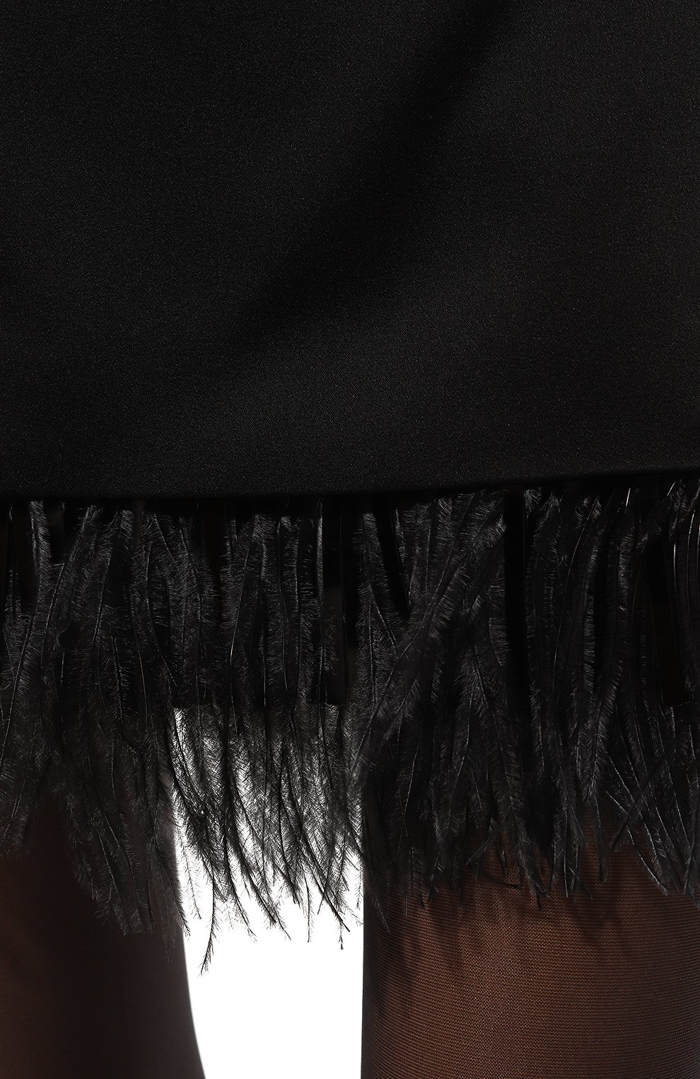 Юбка с отделкой перьями BRUNELLO CUCINELLI, арт. M0H38G3702, фото 5