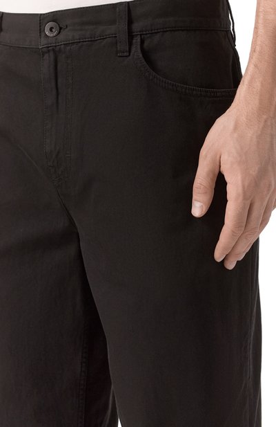 Хлопковые брюки BURBERRY, арт. 8109241, фото 5