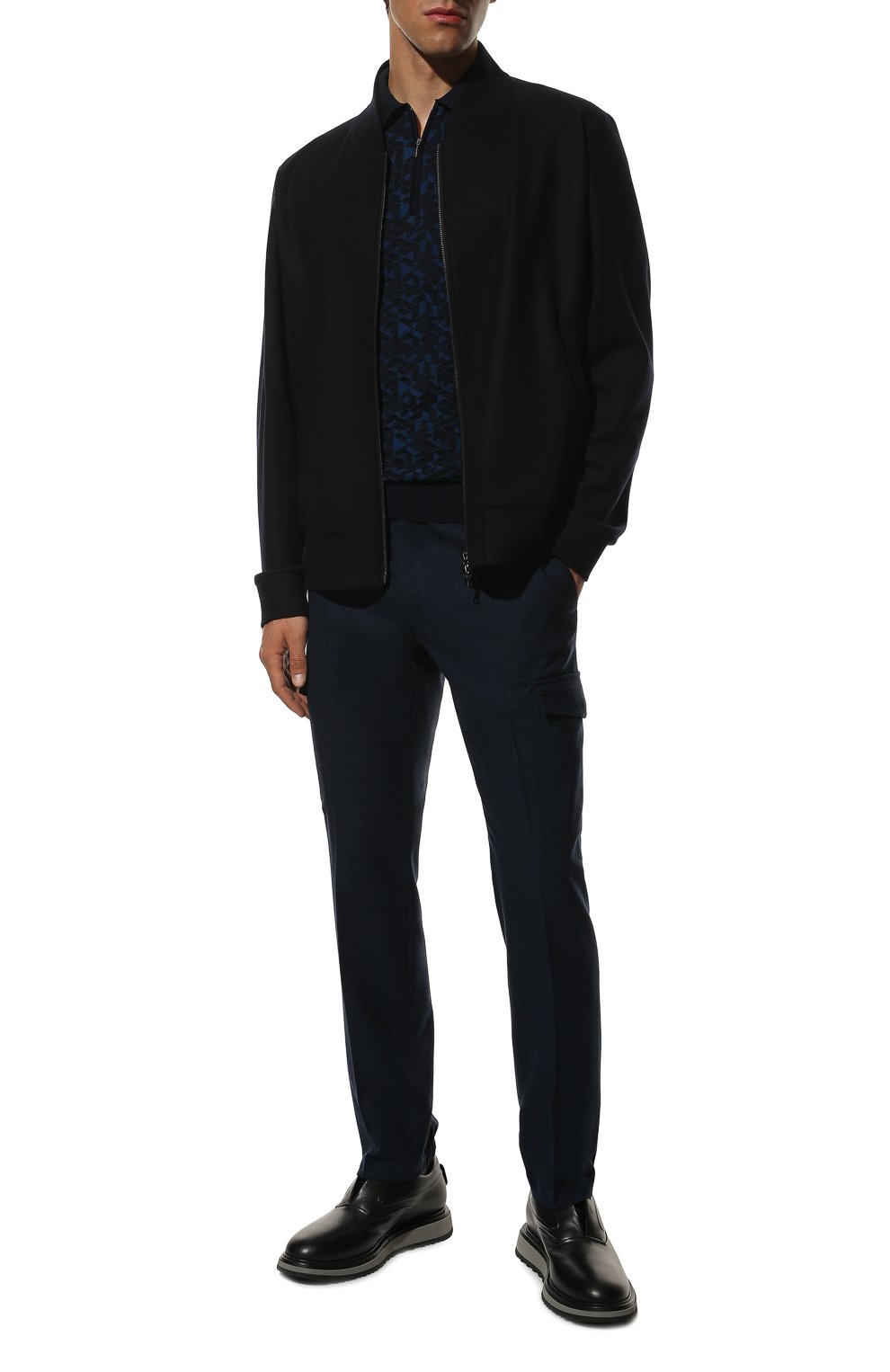 Шерстяные брюки-карго STEFANO RICCI, арт. M1T2300111/DG13HC, фото 2