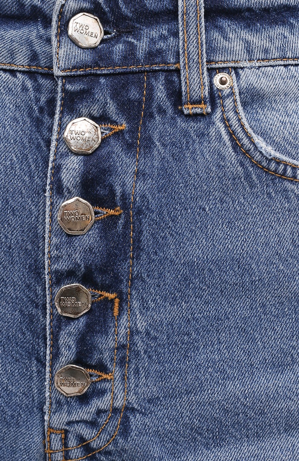 Джинсовые шорты TWO WOMEN IN THE WORLD, арт. L0LA/A1NG7Q, фото 5