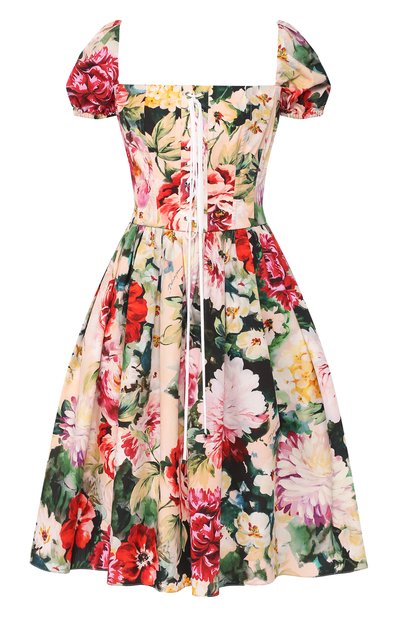 Женское хлопковое платье DOLCE & GABBANA, арт. F6C7TT/HS5CY