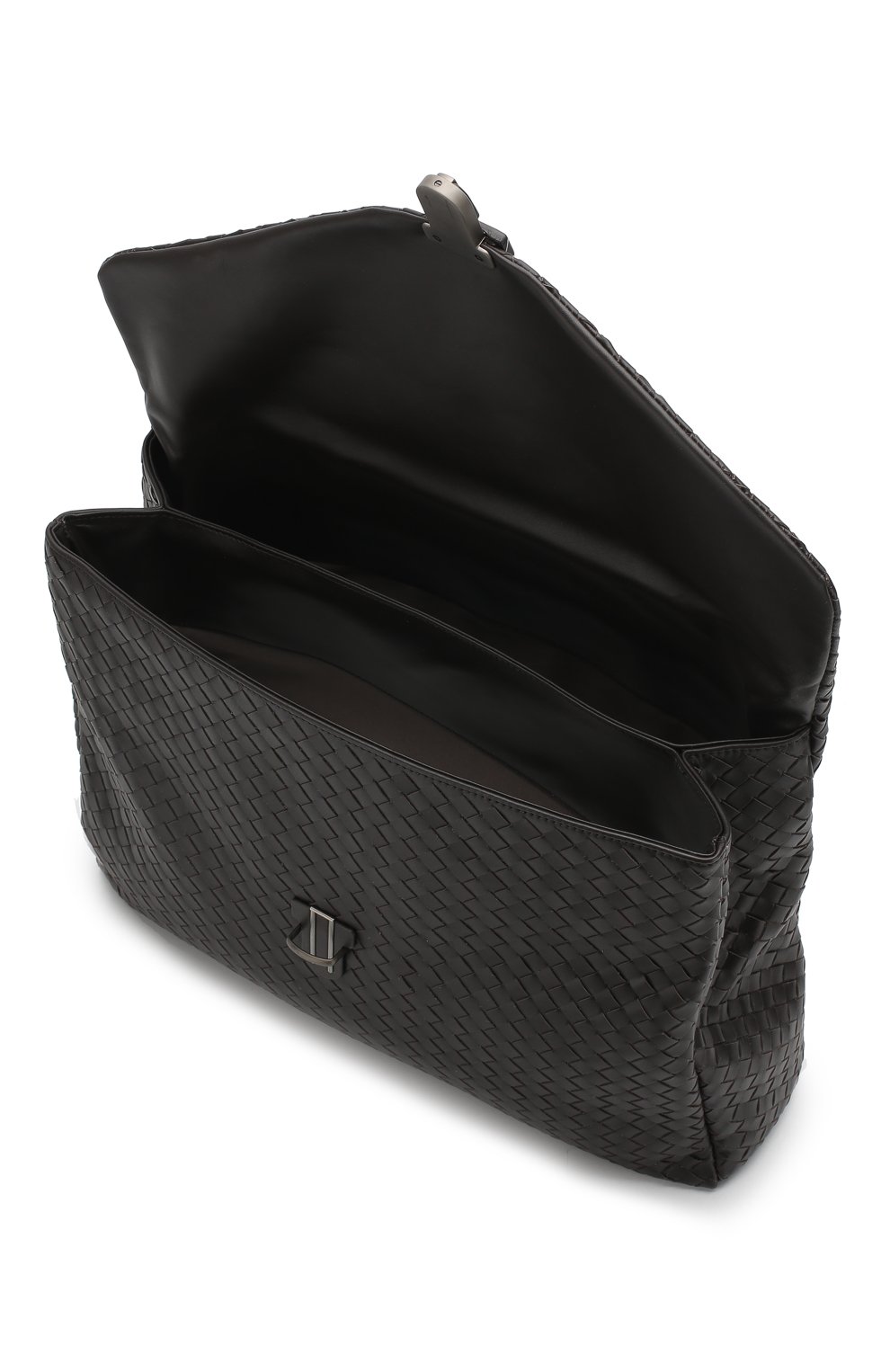 Кожаный портфель с плетением intrecciato BOTTEGA VENETA, арт. 122139/V4651, фото 4