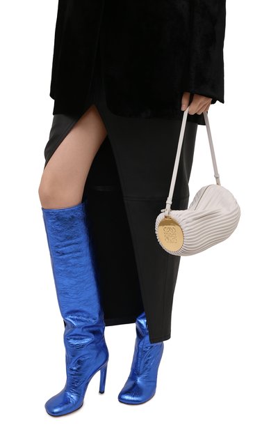 Кожаные ботфорты DRIES VAN NOTEN, арт. WW212/212/H100/QU120, фото 3