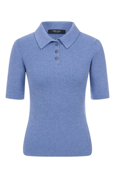 Женское поло из шерсти и кашемира FREEAGE, арт. W26.JM158.2030.401