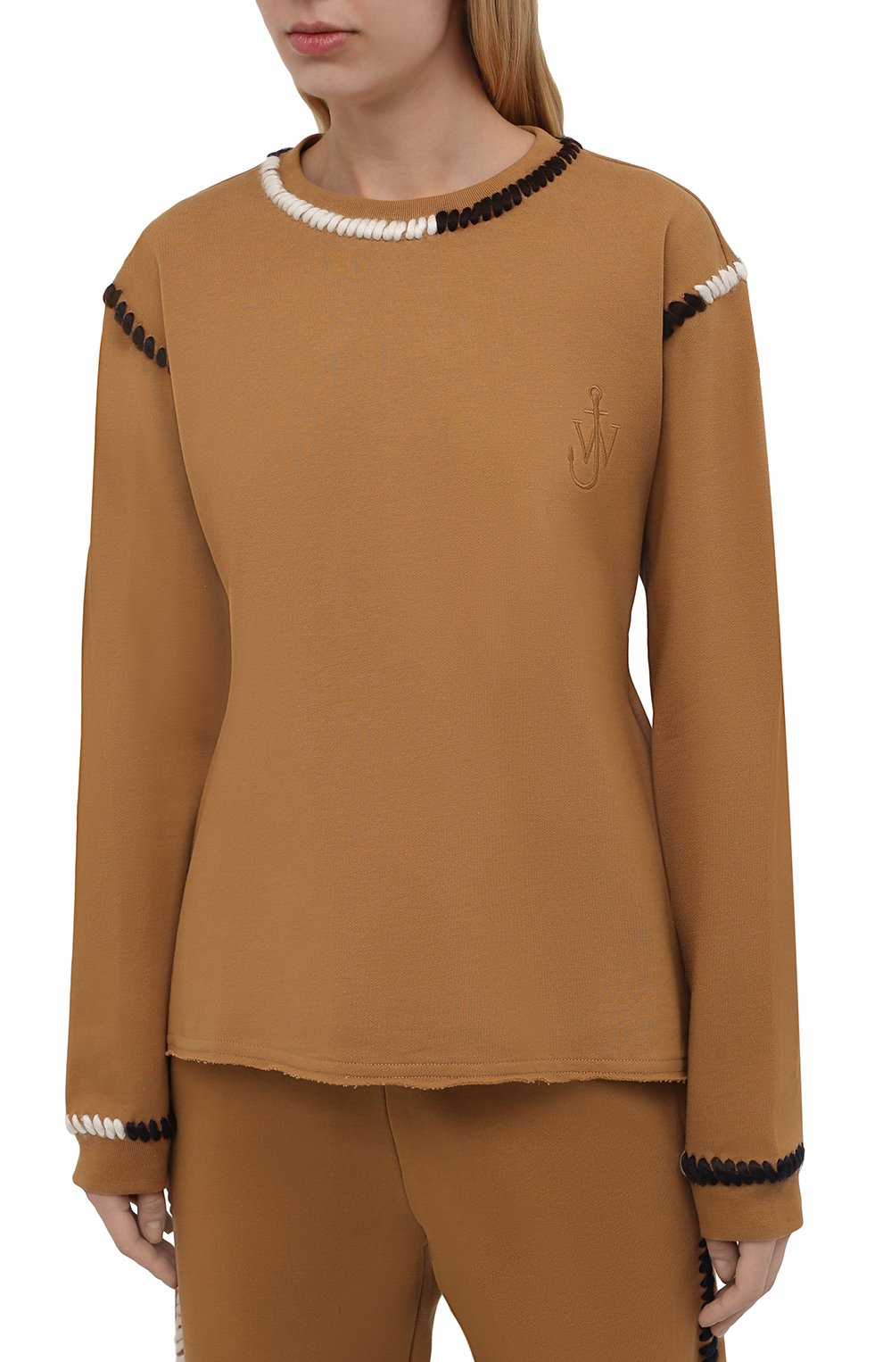 Хлопковый свитер JW ANDERSON, арт. JW0004 PG0458, фото 3