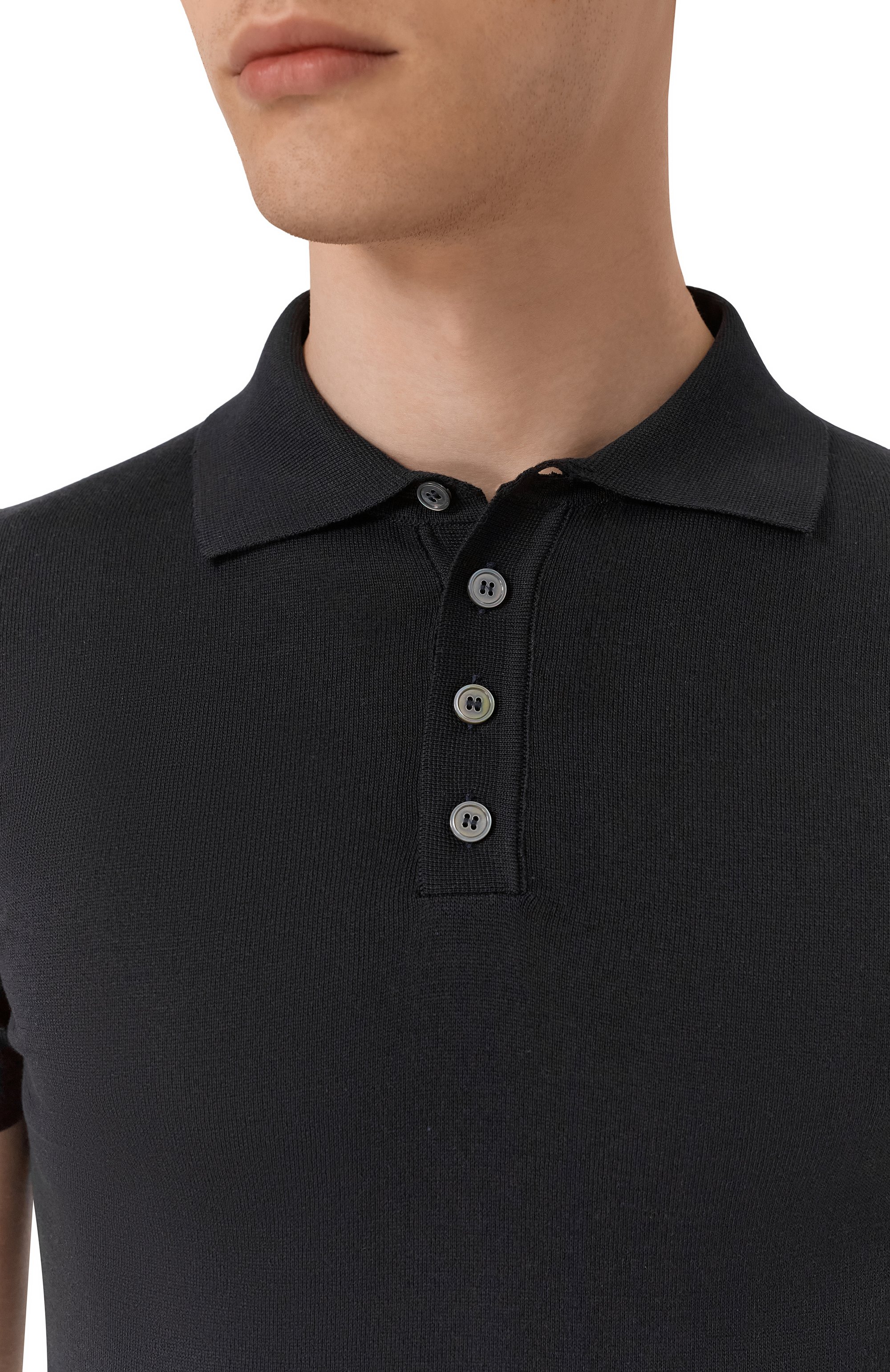 Шелковое поло DANIELE FIESOLI, арт. SE1101, фото 5