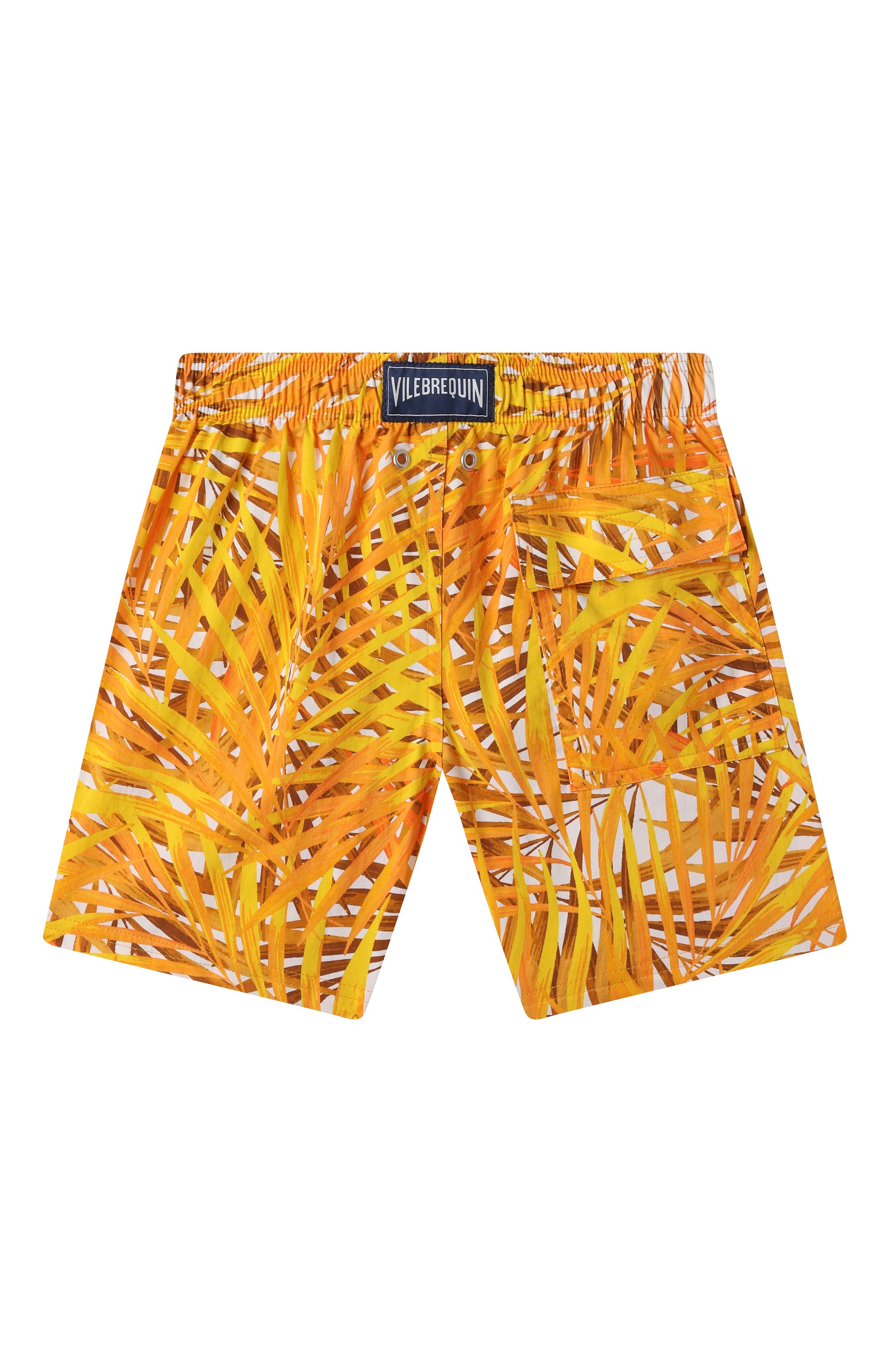 Плавки-шорты VILEBREQUIN желтого цвета по цене 24400 руб., арт. JII/BF105, фото 2 Плавки-шорты VILEBREQUIN, арт. JII/BF105, фото 2