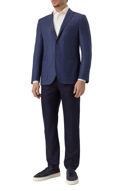 Рубашка из хлопка и кашемира CORNELIANI, арт. 26P156-2611629, фото 2