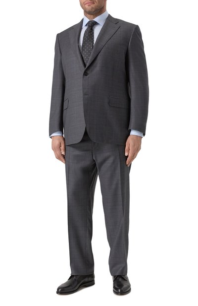 Мужской костюм из шерсти и шелка CANALI, а�рт. E11220/10 BX05604