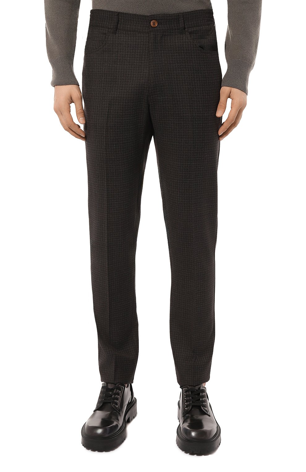 Шерстяные брюки STEFANO RICCI, арт. M1T3300030/W0003P, фото 3