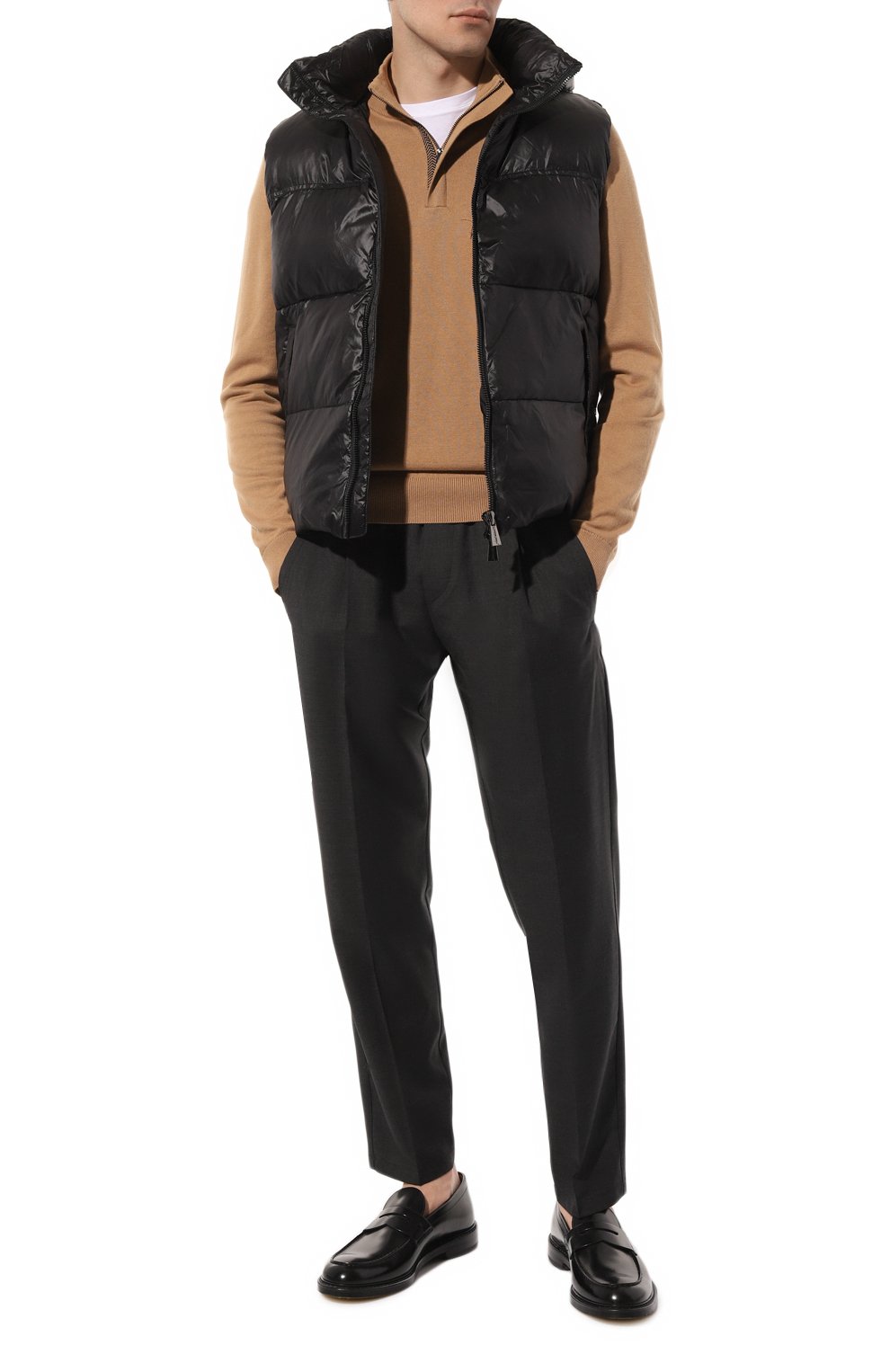 Джемпер из хлопка и шерсти BOSS, арт. 50500650, фото 2