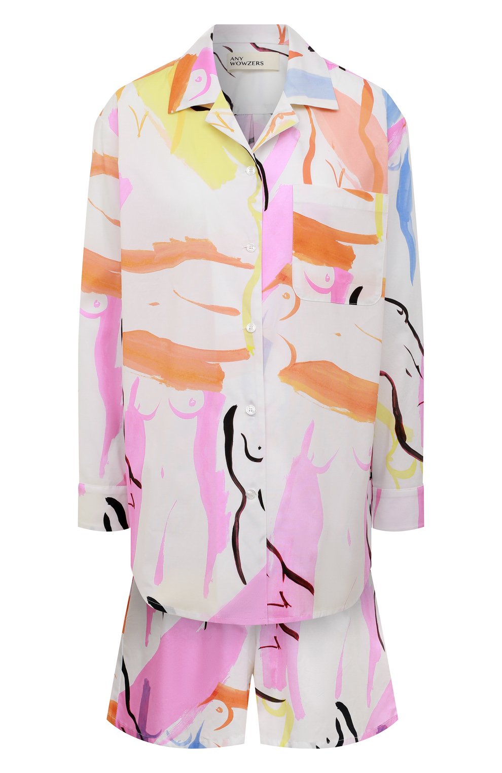 Хлопковая пижама ANY WOWZERS, арт. BFR02-SI-P, фото 1