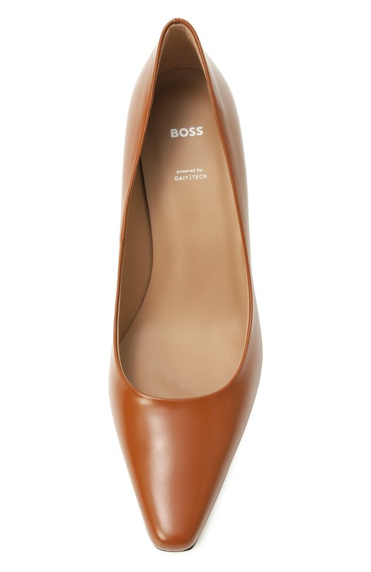Кожаные туфли Charlize BOSS 50548509 Коричневый  50548509 Фото 6