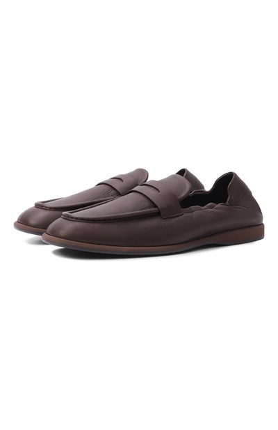 Мужские кожаные пенни-лоферы BRIONI, арт. QFDQ0L/07721