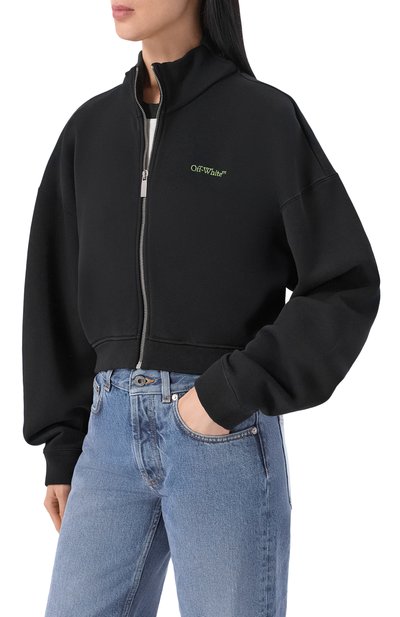 Хлопковая толстовка OFF-WHITE, арт. 0WBE008S26FLE001, фото 3