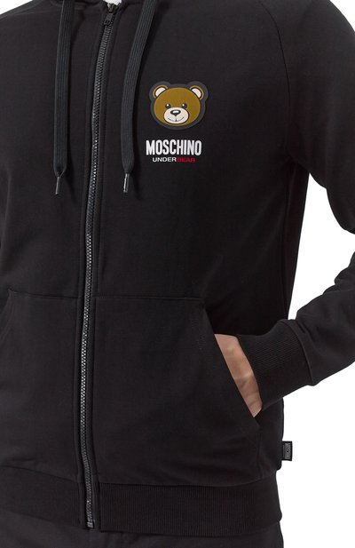 Хлопковая толстовка MOSCHINO, арт. 232V6/A1789/4413, фото 5