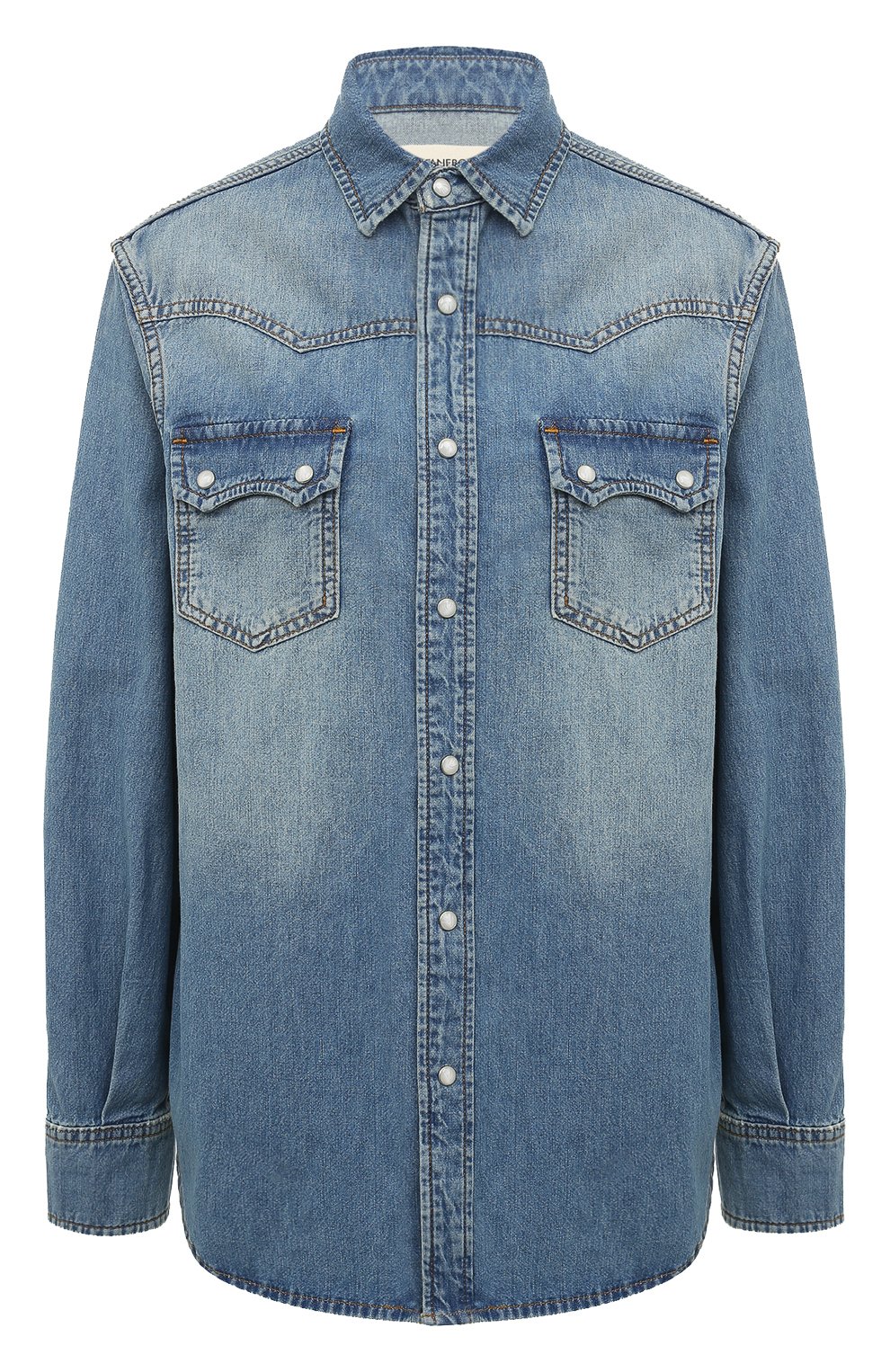 Джинсовая рубашка LESYANEBO, арт. FW23/DENIMSHIRT01, фото 1