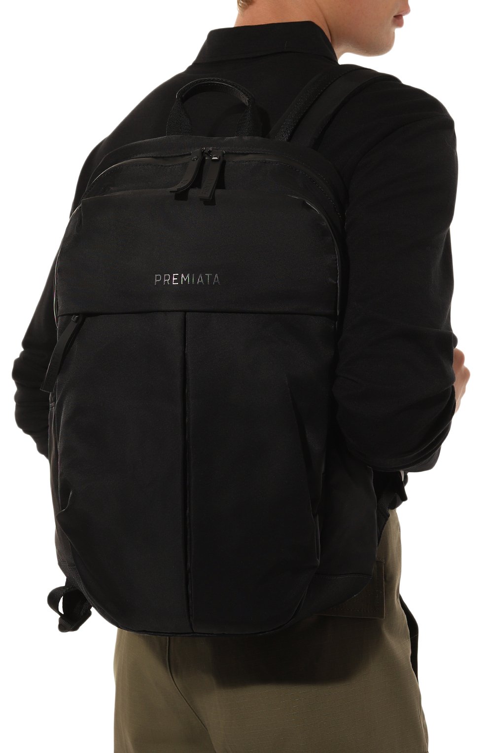 Рюкзак wonder PREMIATA черного цвета по цене 32500 руб., арт. W0NDER/VAR 2125, фото 2 Рюкзак wonder PREMIATA, арт. W0NDER/VAR 2125, фото 2