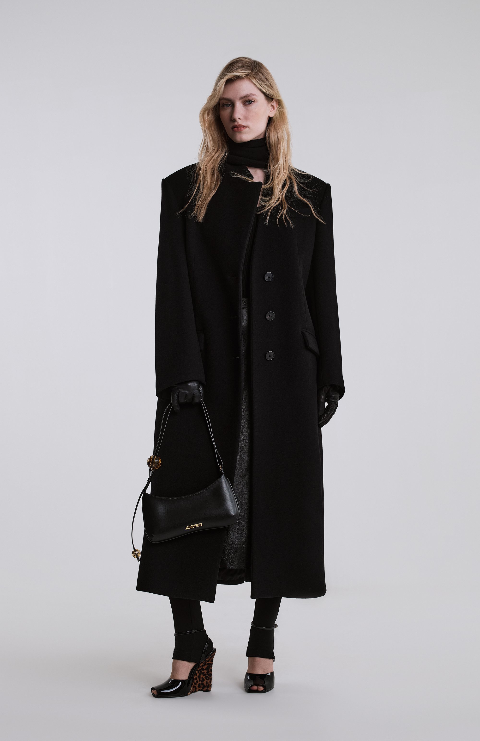 Шерстяное пальто THE ATTICO, арт. 250WCC00081/WWV058AA, фото 9