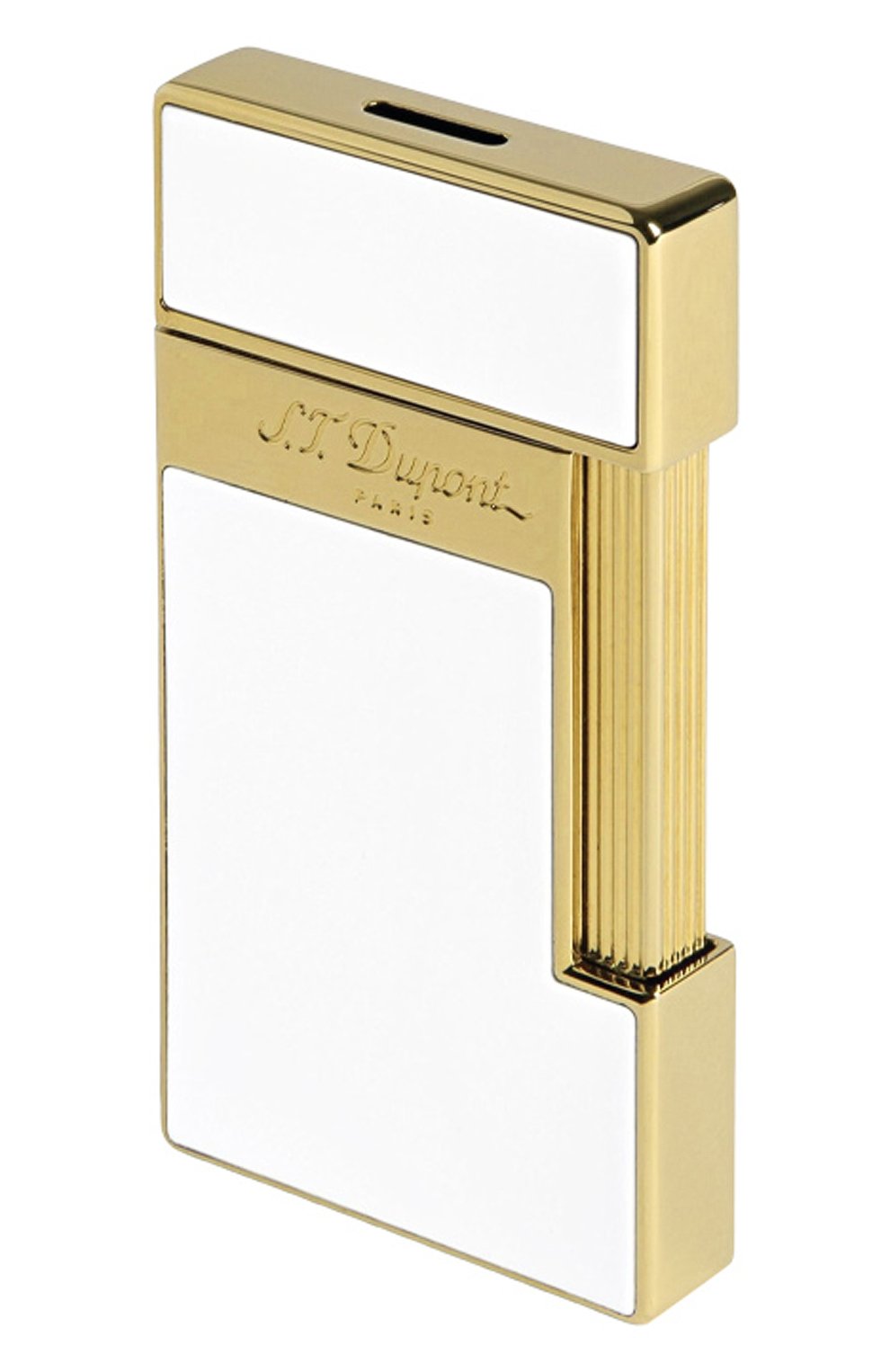 Зажигалка S.T. DUPONT белого цвета по цене 46800 руб., арт. 28004, фото 1 Зажигалка S.T. DUPONT, арт. 28004, фото 1