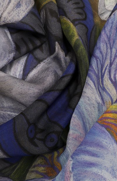 Шелковый платок ирисы GOURJI, арт. T23IR1, фото 3