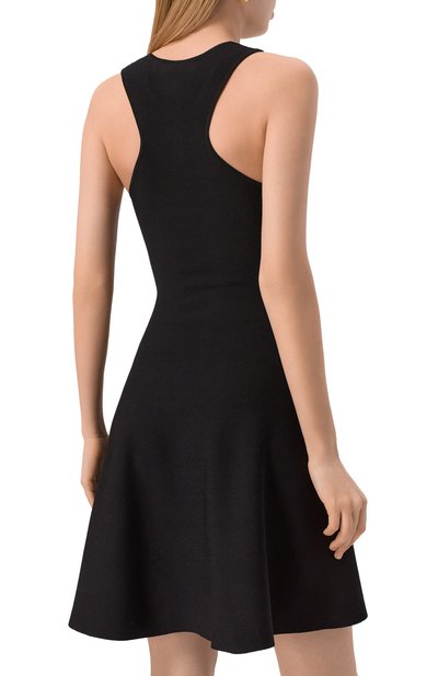 Платье из вискозы JACOB LEE черного цвета по цене 57900 руб., арт. WKD030SS25B, фото 4 Платье из вискозы JACOB LEE, арт. WKD030SS25B, фото 4