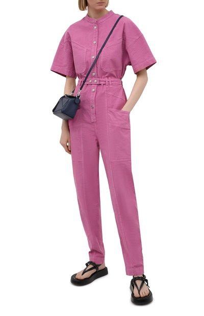 Комбинезон изо льна и хлопка ISABEL MARANT, арт. CB0316-21E012I/ETUNDRA, фото 2