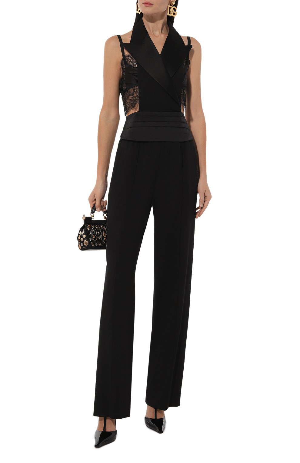 Жилет из шелка и шерсти DOLCE & GABBANA, арт. F7AI8T/GDCRJ, фото 2