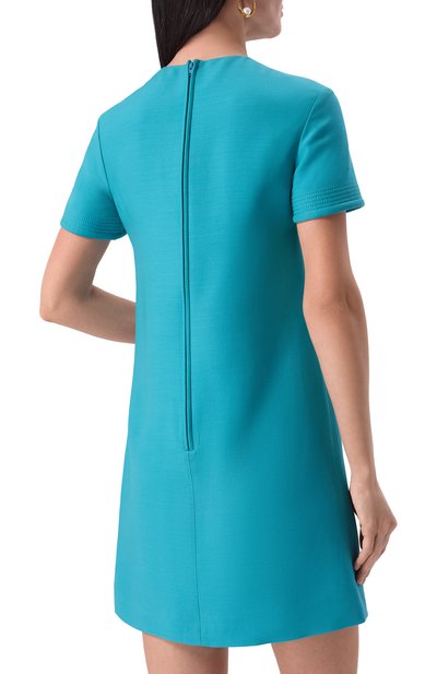 Платье из шерсти и шелка VALENTINO, арт. 6B3VAF551CF, фото 4